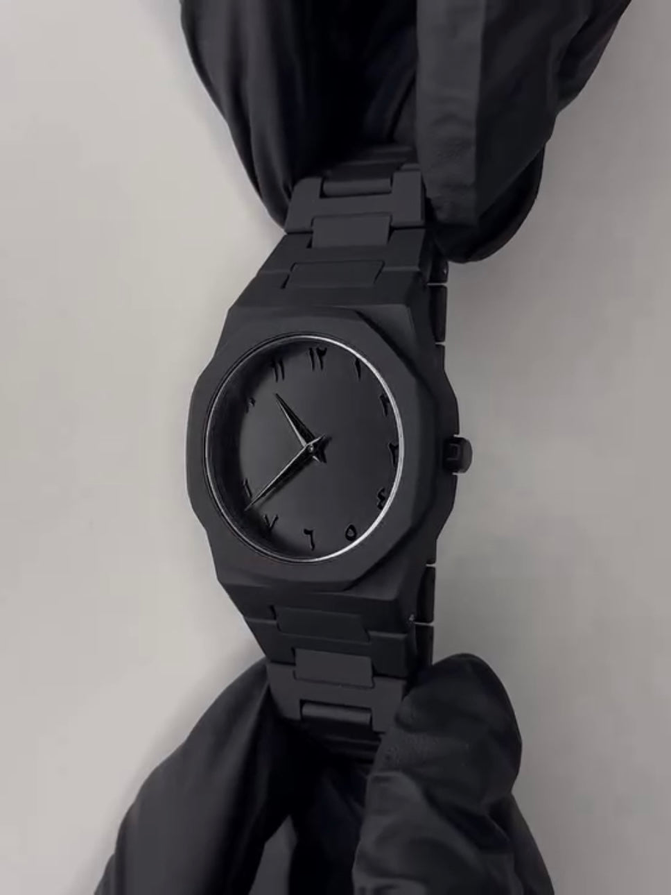 Modern Black Arabic Aura